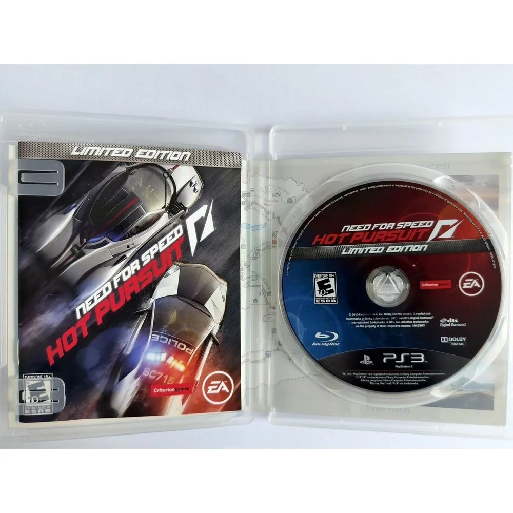Need‎ for Speed Hot Pursuit Limited Edition - Sony PS3 - Complete CIB W/ Manual